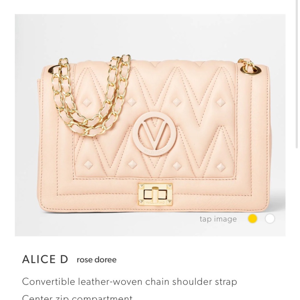 VALENTINO BY MARIO VALENTINO
Alice Quilted Leather Shoulder Bag